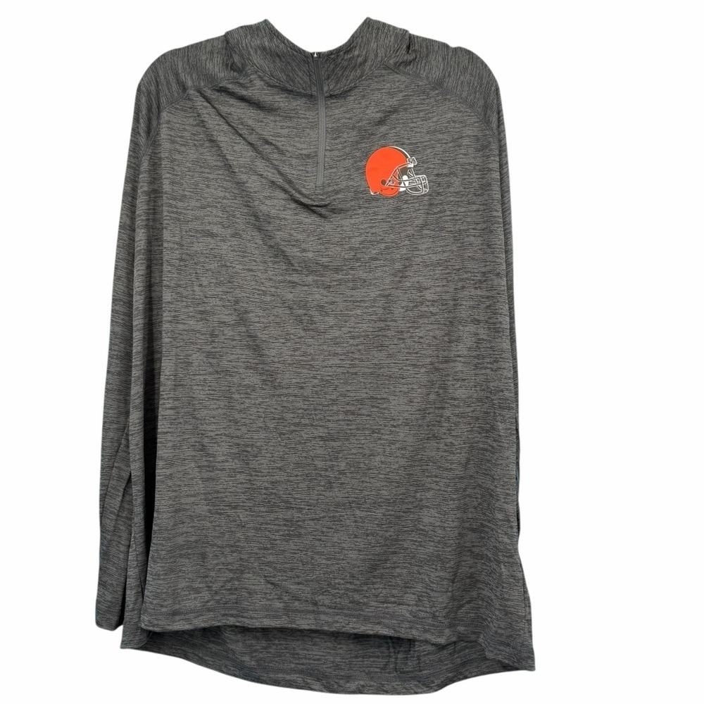 Fanatics Charcoal NFL Cleveland Browns Team Logo Hoodie
